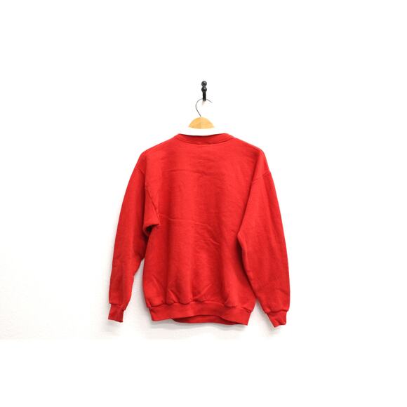 Vintage Puppy Dog Kitten Christmas Sweatshirt Medium - Picture 4 of 7